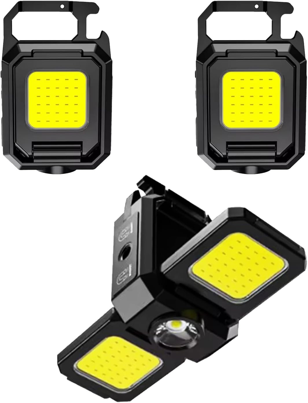 COB keychain magnetic work lamp